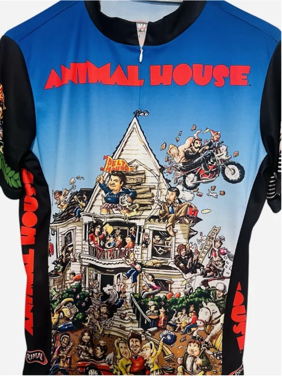 National Lampoon's Animal House Primal Wear Cycling Jersey Shirt Men’s Medium - Picture 6 of 6